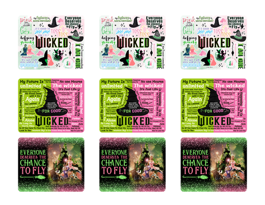 Wicked Sticker Bundles