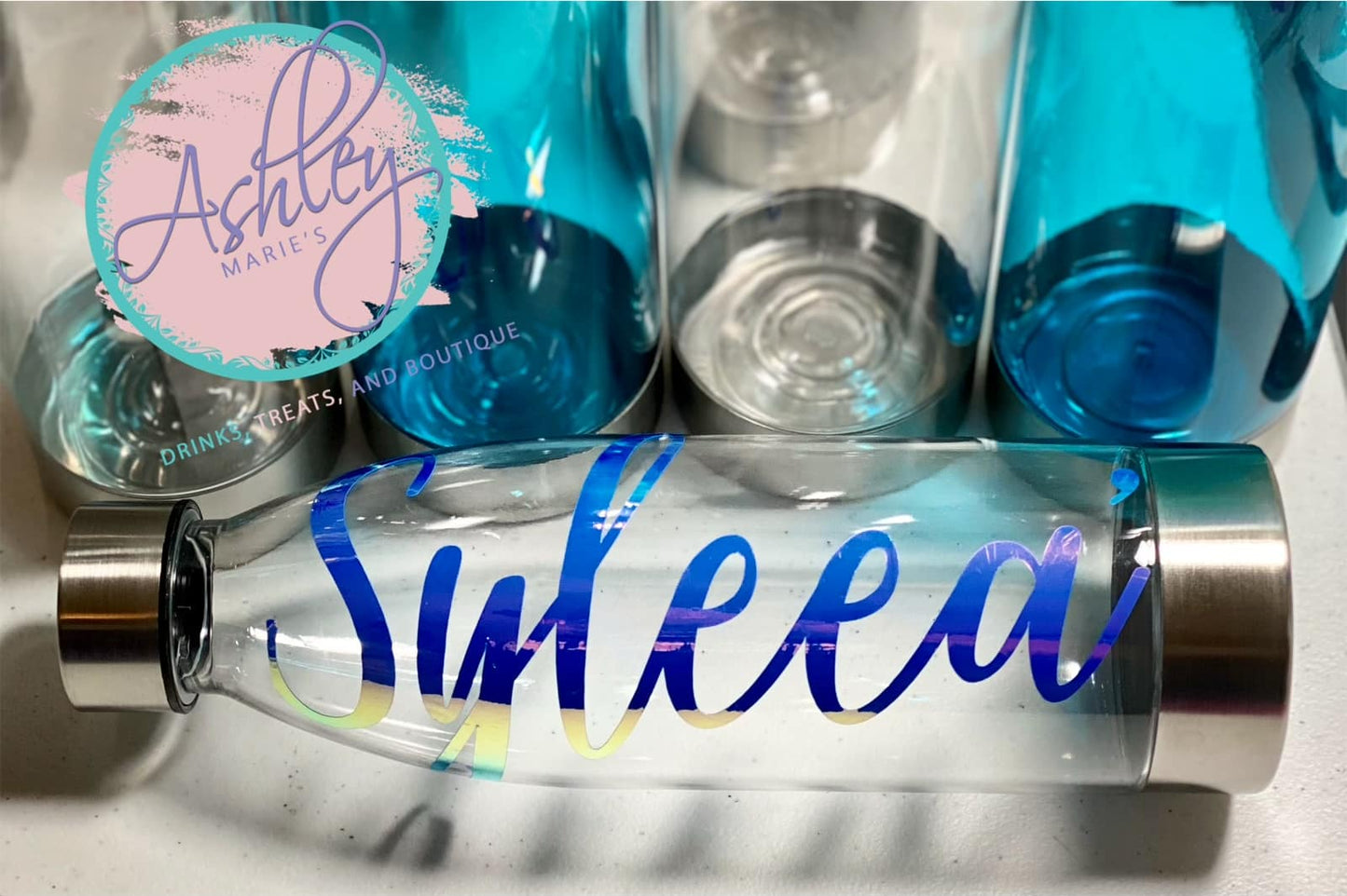 Personalized 22 oz Water Bottle