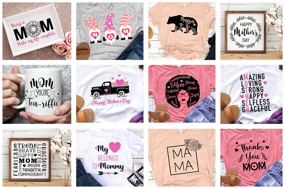 Mom Items and Mother’s Day Boxes