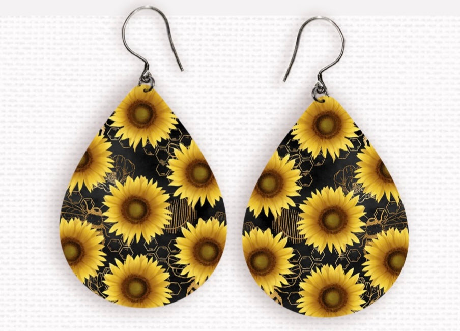 Sunflower Earrings