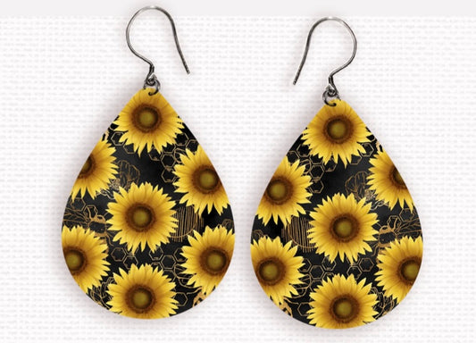 Sunflower Earrings