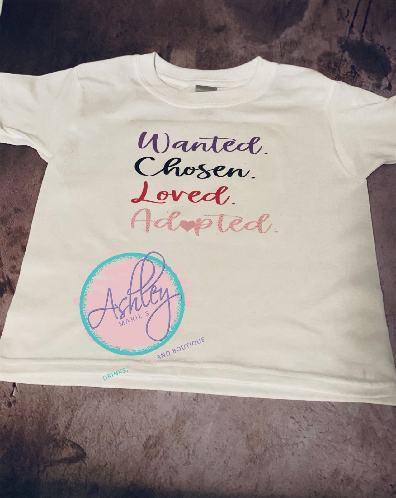 Customized Apparel (Designed on the Front Only)