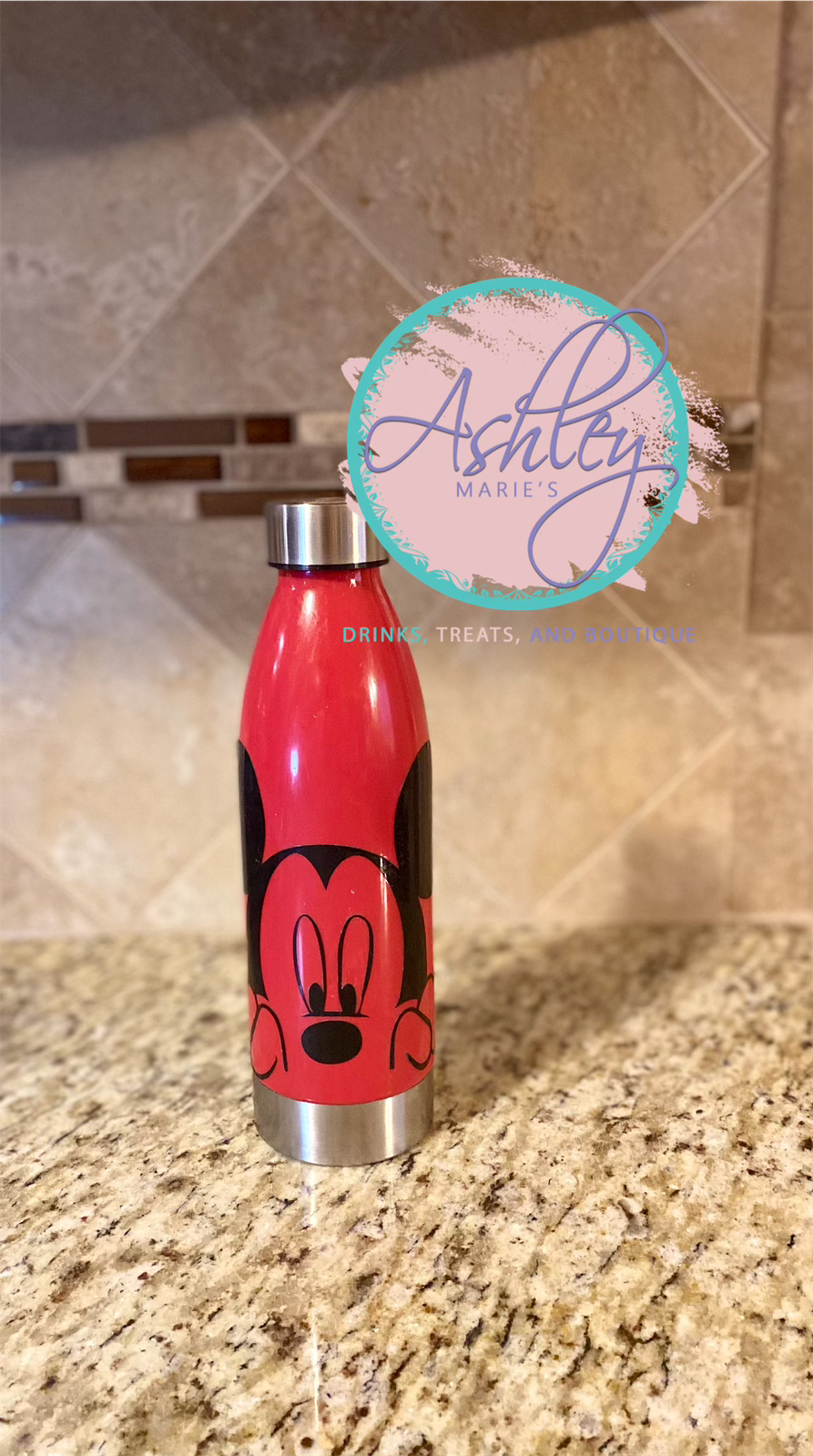 Personalized 22 oz Water Bottle