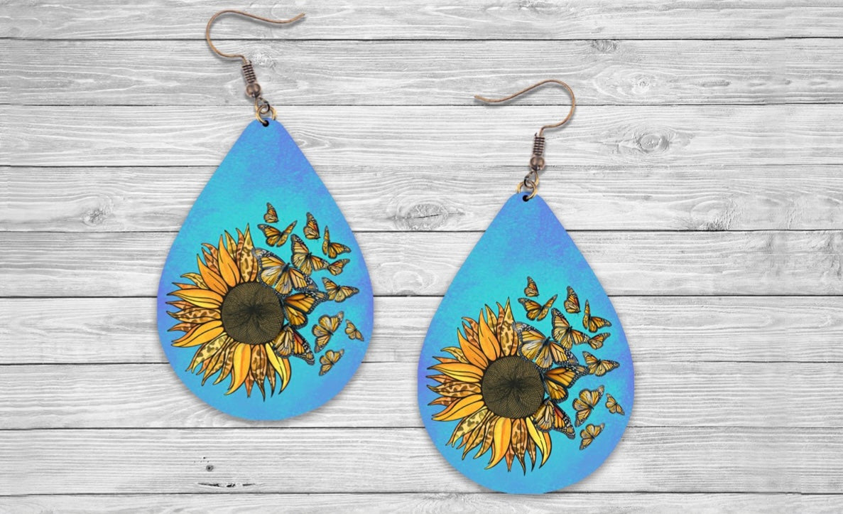 Sunflower Earrings