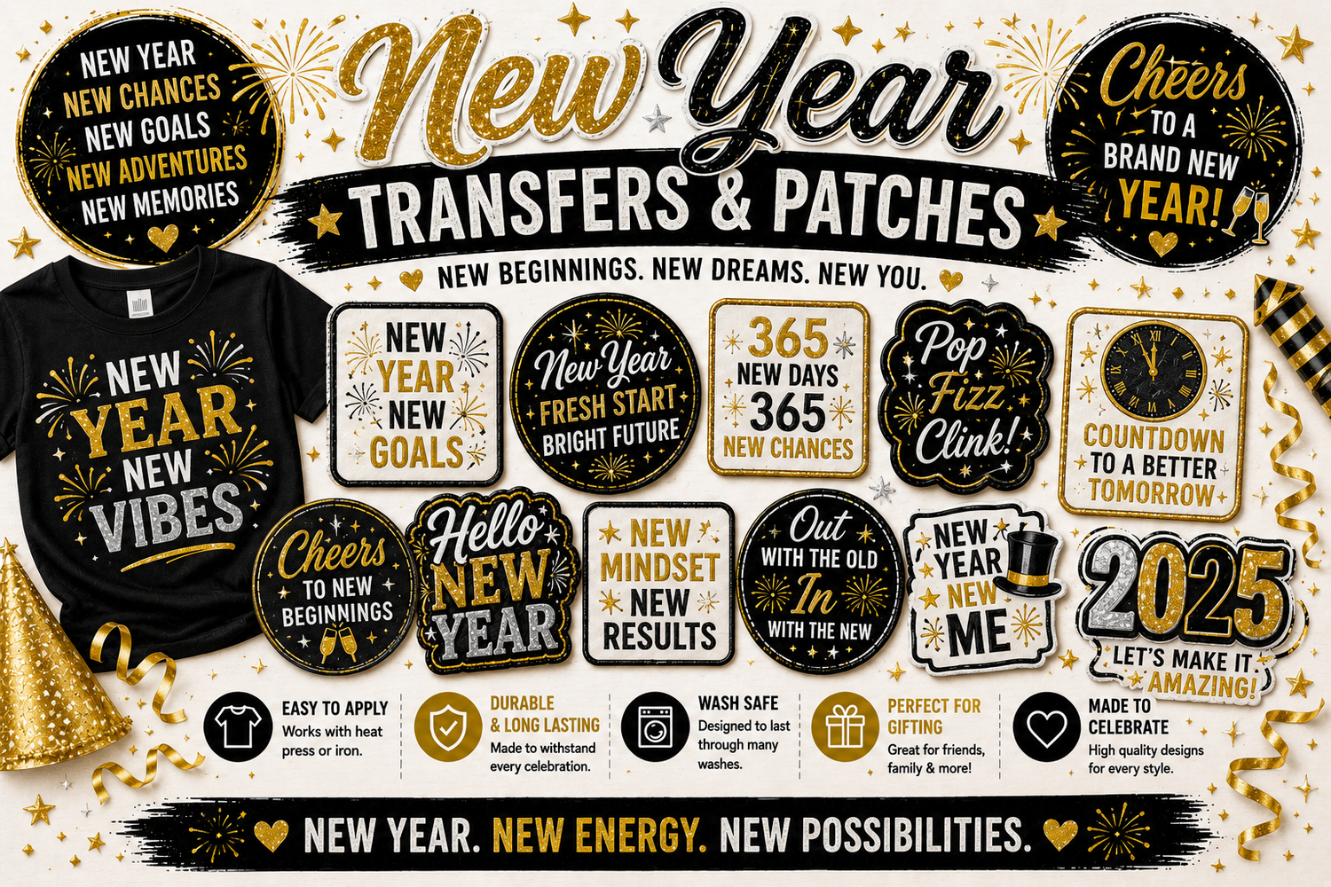 New Year Transfers & Patches
