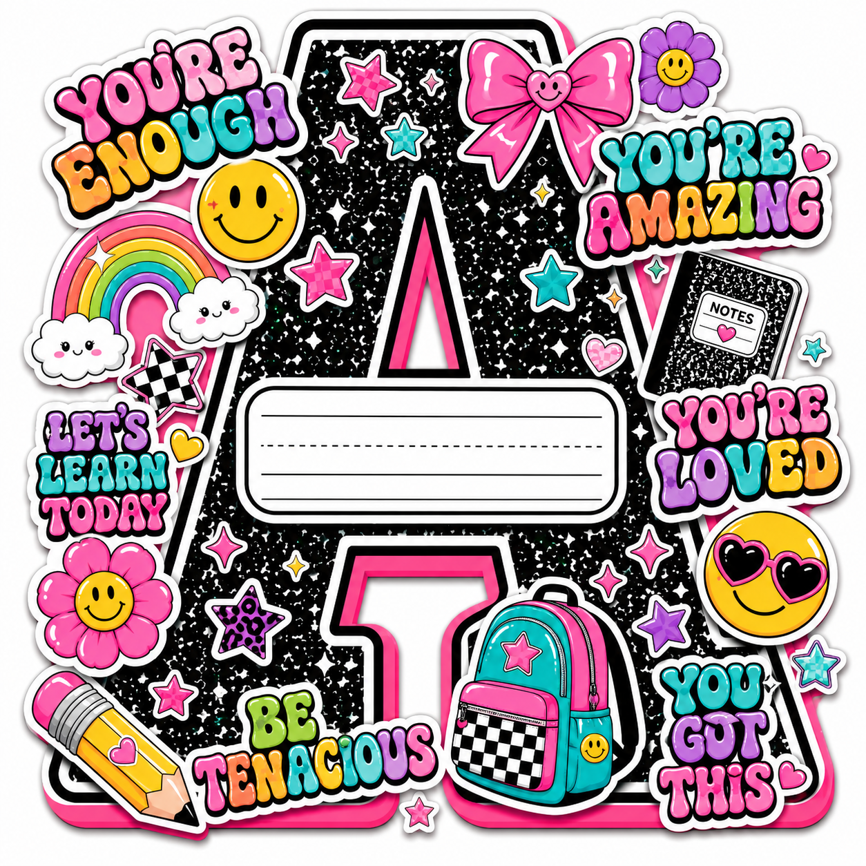 Composition Notebook Sticker Covers