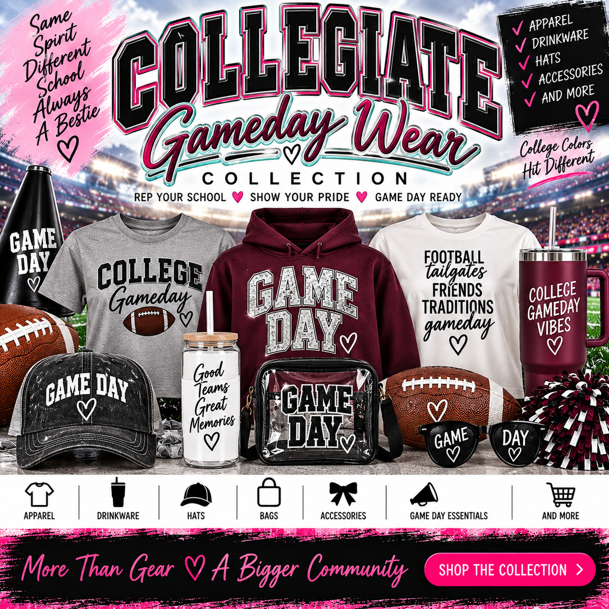 Collegiate Gameday Wear
