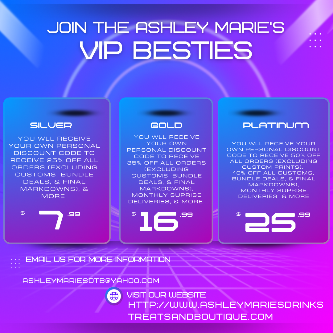 Ashley Marie's VIP Besties Memberships
