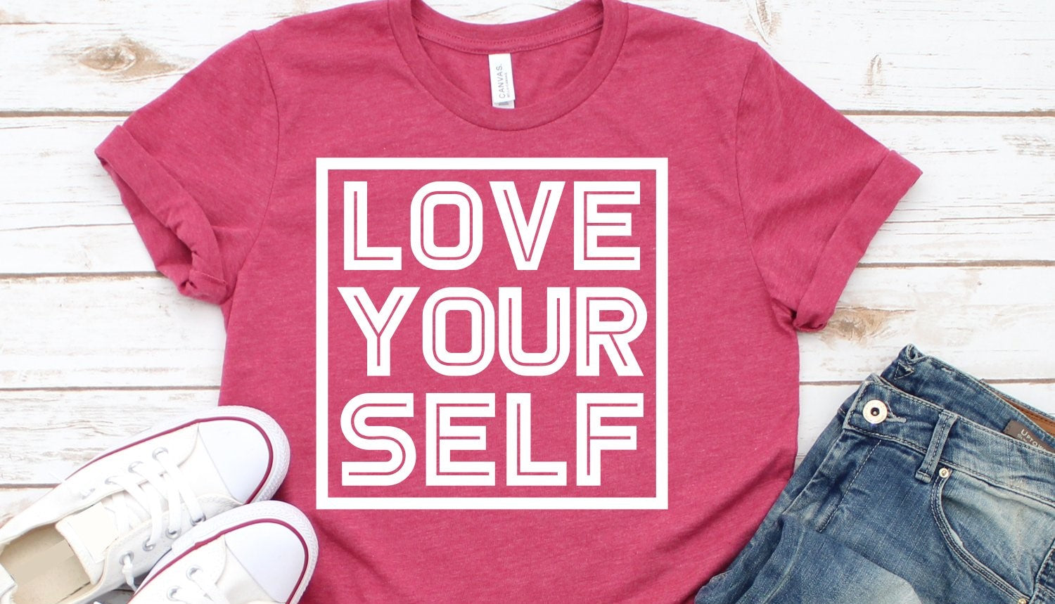 Self Care and Self Love Apparel, Drinkware, & More