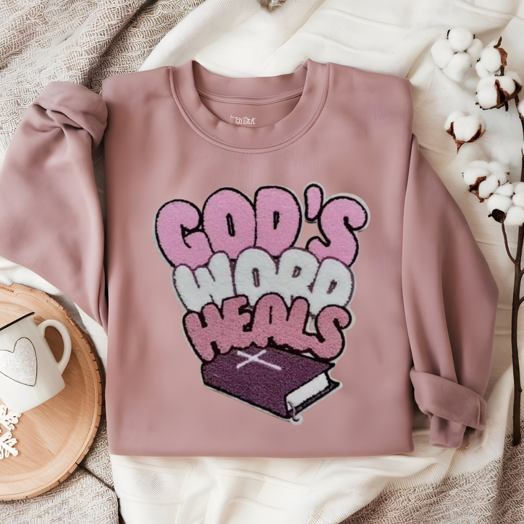 God’s Word Heals Chenille Patch