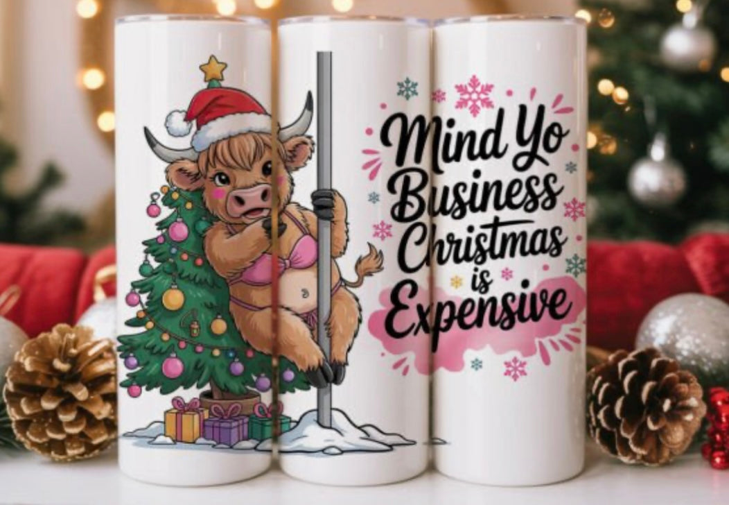 Sublimation Drinkware Wraps- Christmas Designs