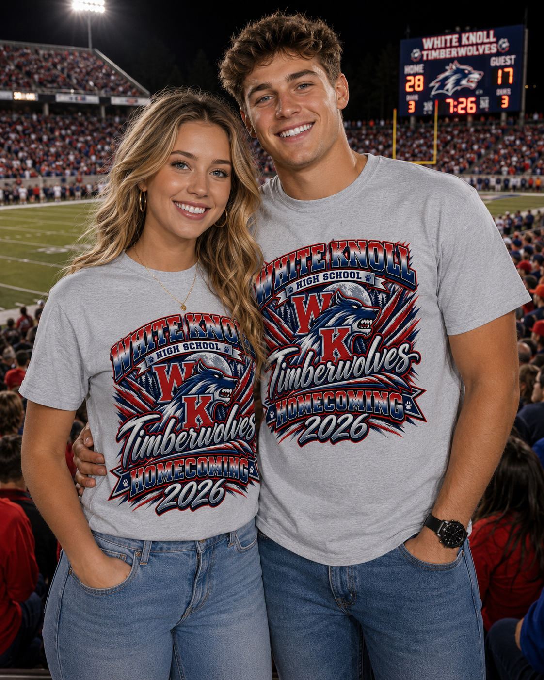 High School Spirit/Homecoming Graphic T-Shirts – Custom High School Spirit Wear