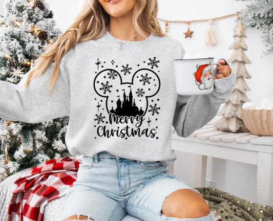 Screen Print- Merry Christmas Mouse