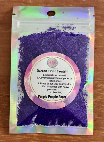 Screen Print Confetti Sample Pack