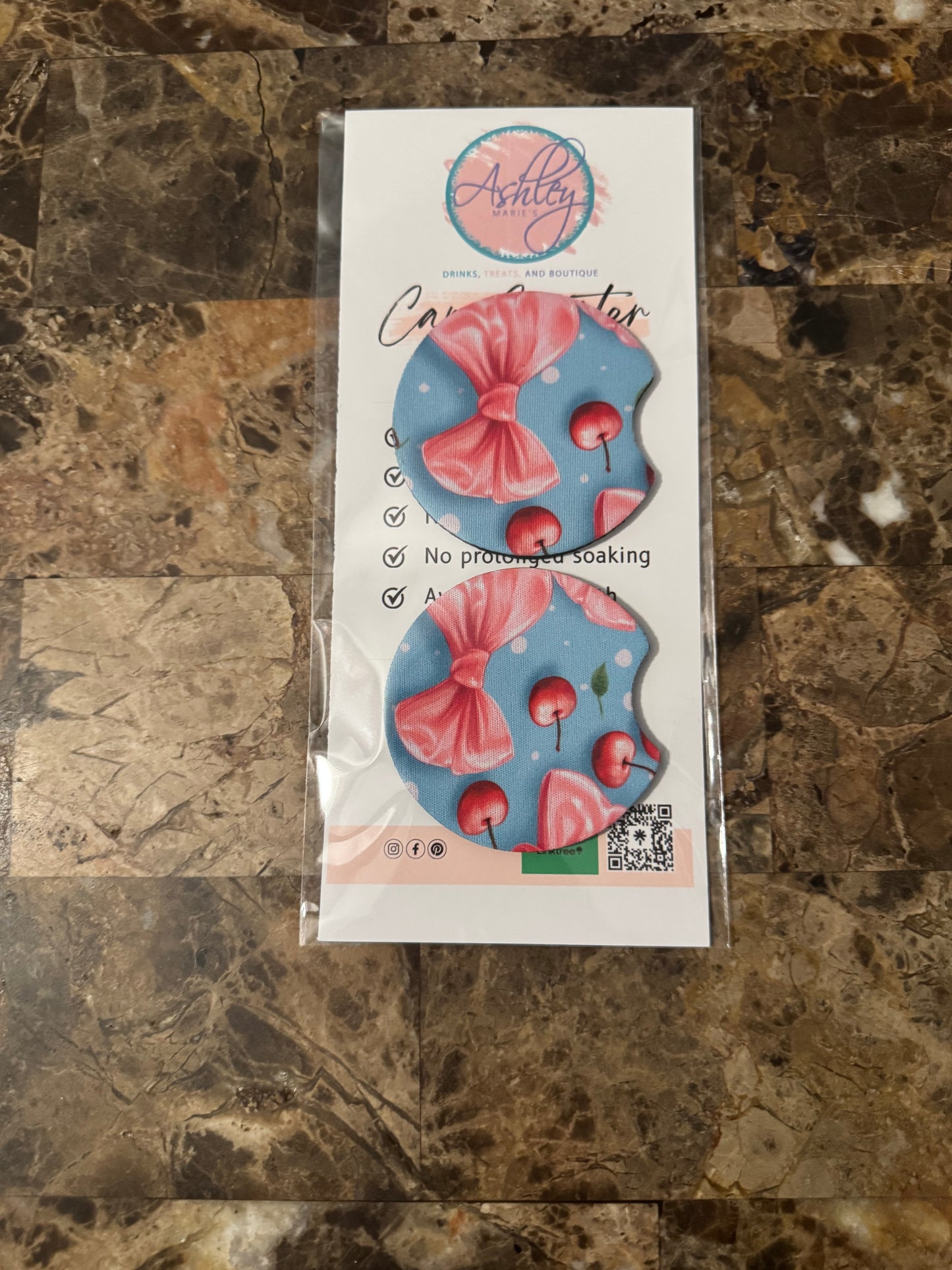 Car Coasters (set of 2 Coasters)