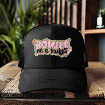 Boujee On A Budget- Hat Patch