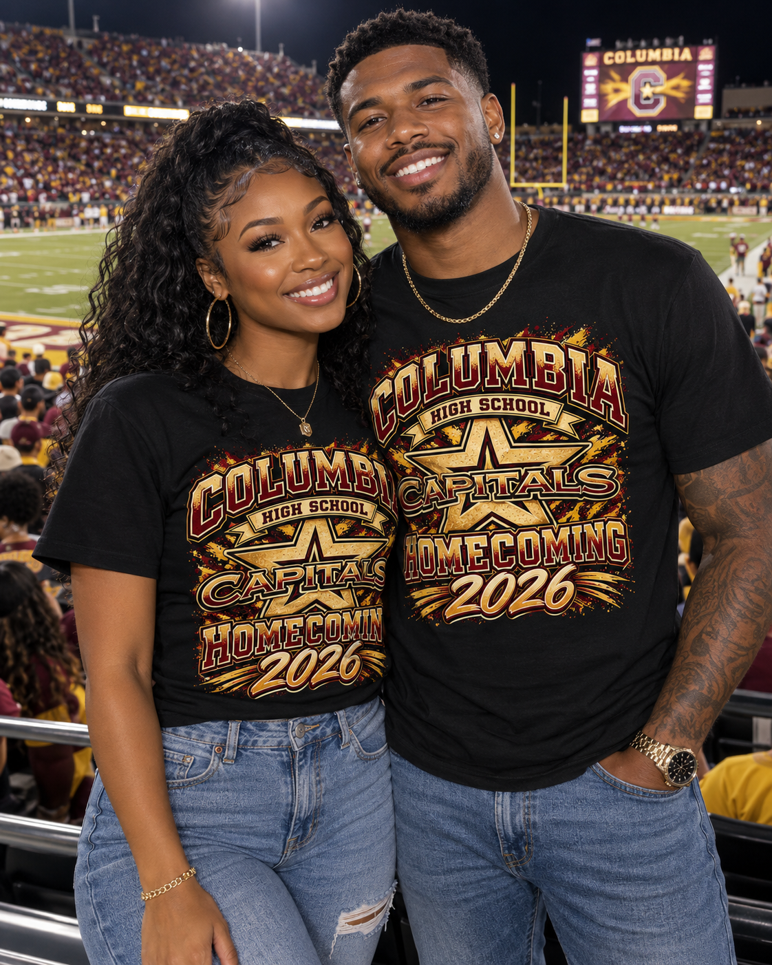 High School Spirit/Homecoming Graphic T-Shirts – Custom High School Spirit Wear