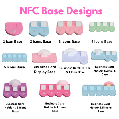 NFC Tap To Pay Follow Stands & Keychain Bundle