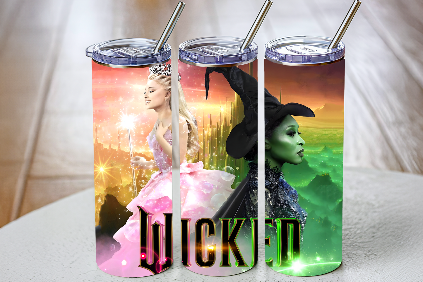 Sublimation Tumbler Wraps- Wicked