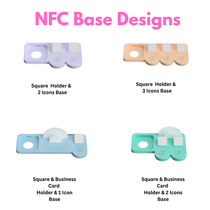 NFC Tap To Pay Follow Stands & Keychain Bundle