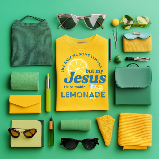 Pre-Order- God Makes Lemonade - Transfers (Closes 9/7/25 @ 11:59 pm)