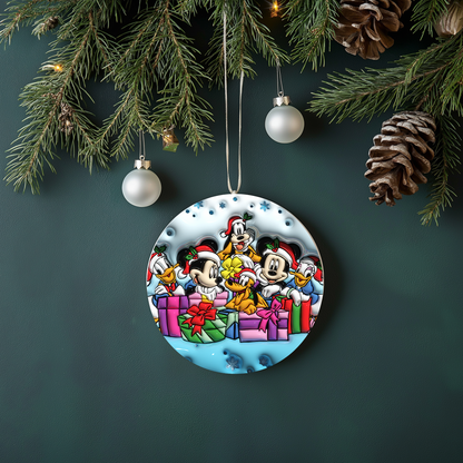 UV DTF-  Christmas Ornaments Cartoons (2"x2")