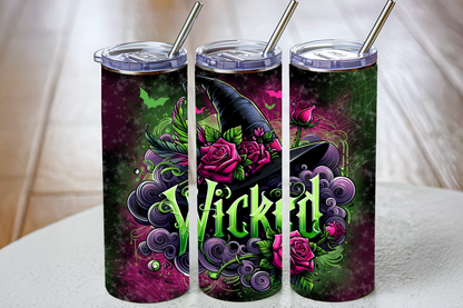 Sublimation Tumbler Wraps- Wicked