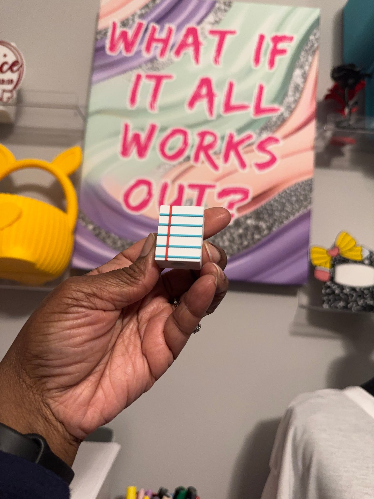 Notebook Paper Straw Topper (Standard 8 mm Size)