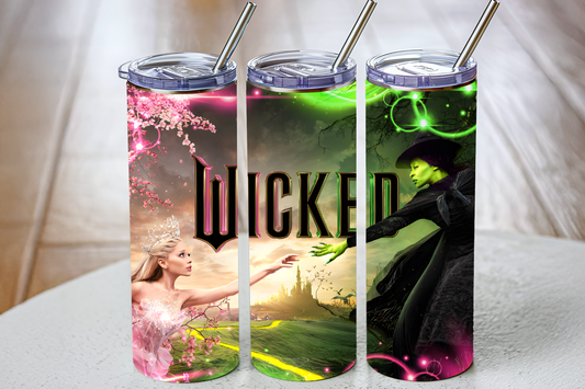Sublimation Tumbler Wraps- Wicked