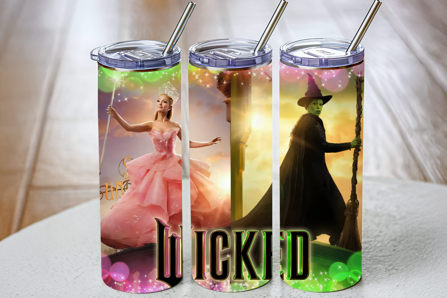 Sublimation Tumbler Wraps- Wicked