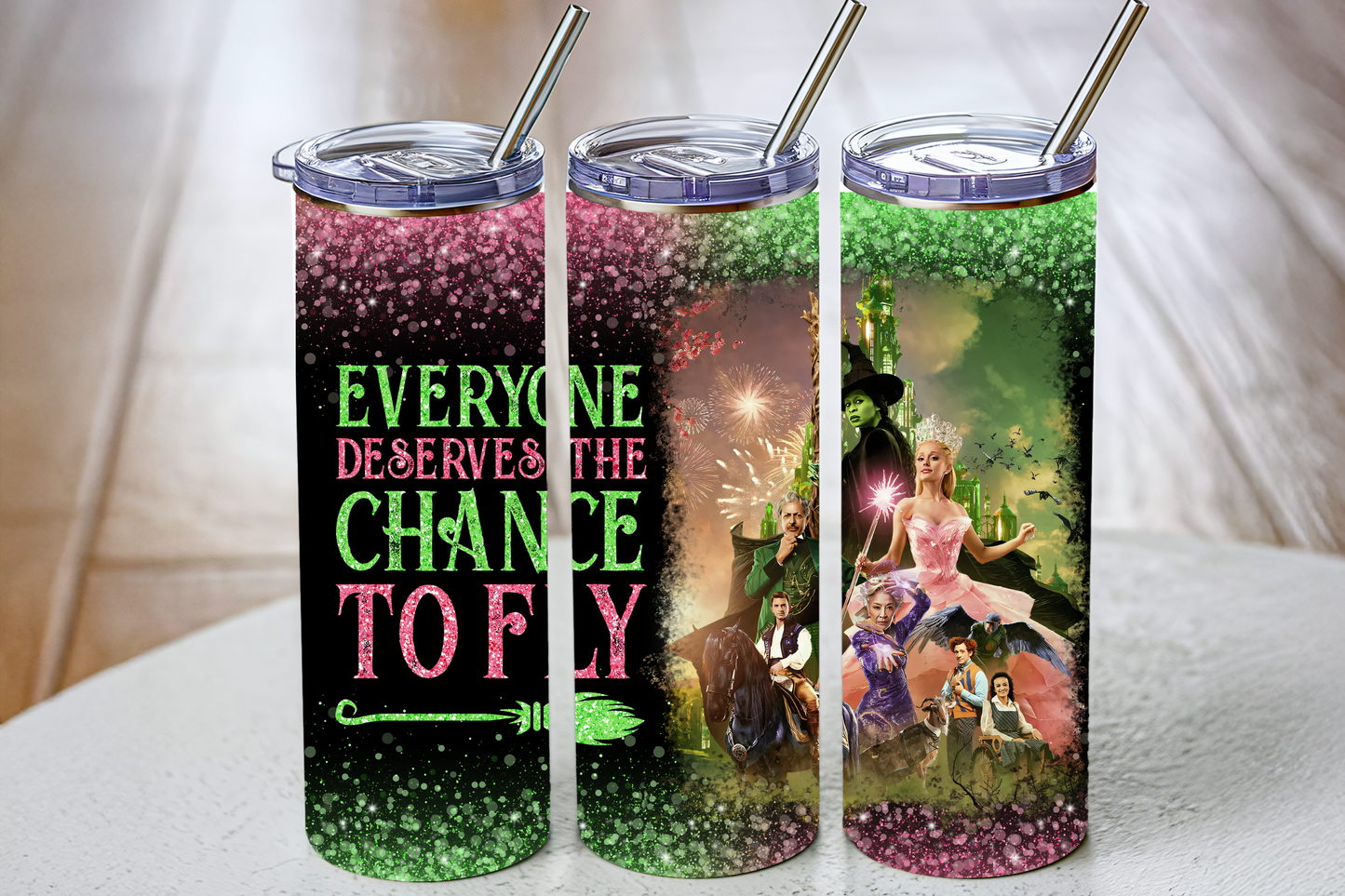 Sublimation Tumbler Wraps- Wicked