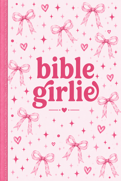 UV DTF Journal Cover-  Bible Girlie - SHIPS OUT BY 8/24