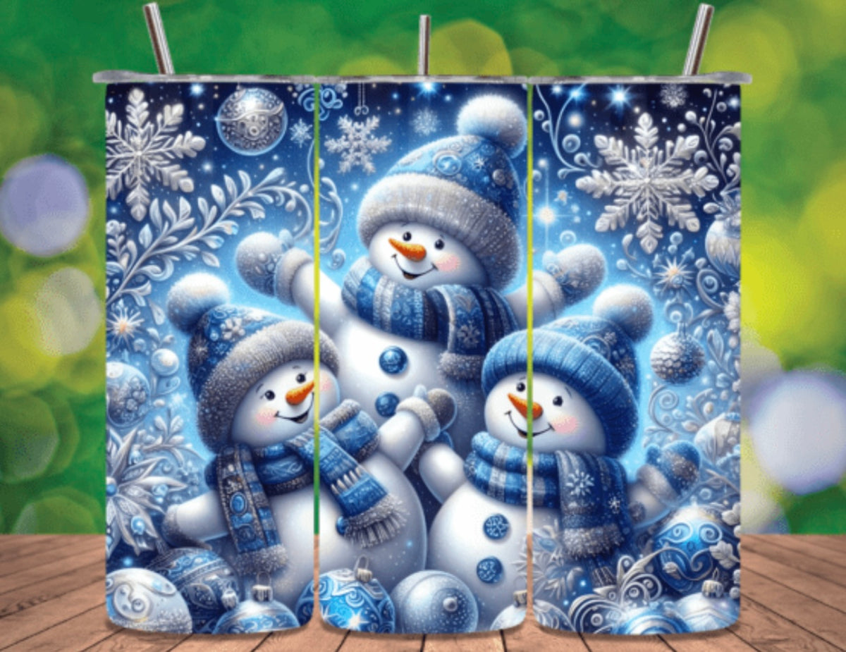 Sublimation Drinkware Wraps- Christmas Designs