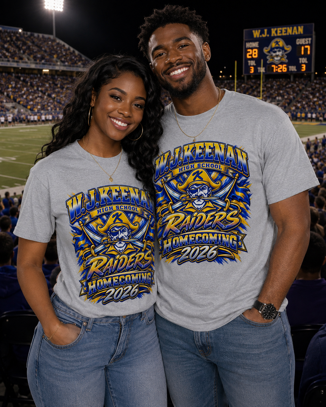 High School Spirit/Homecoming Graphic T-Shirts – Custom High School Spirit Wear