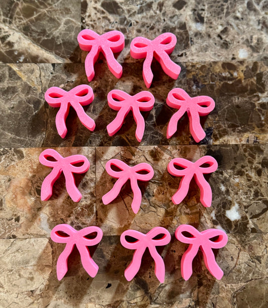 Coquette Bow Straw Topper