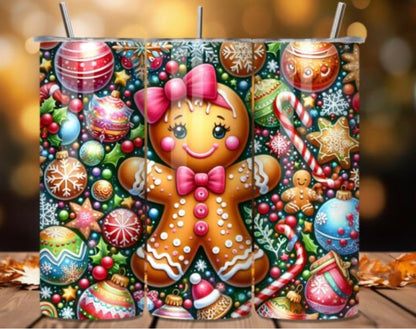 Sublimation Drinkware Wraps- Christmas Designs