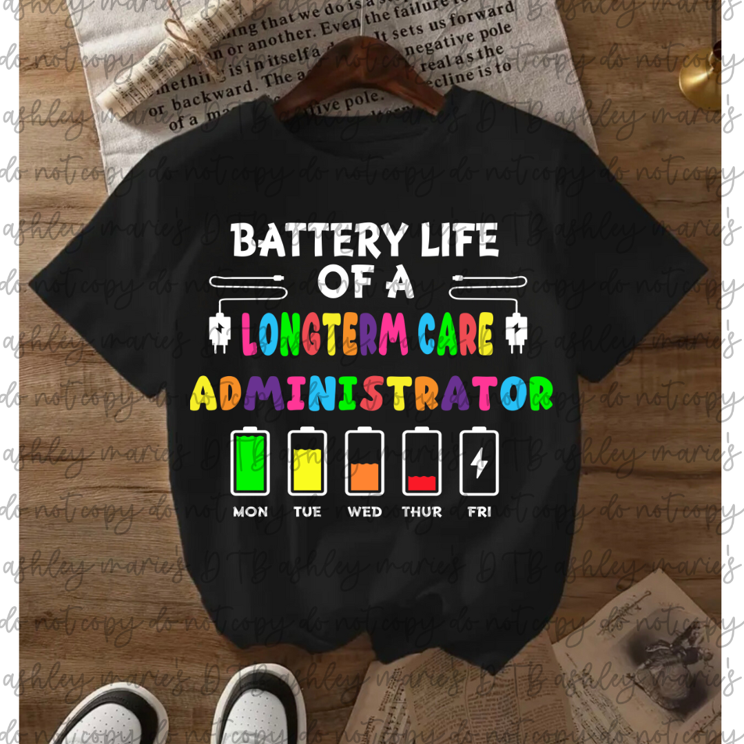 Battery Life of a Healthcare Worker Apparel