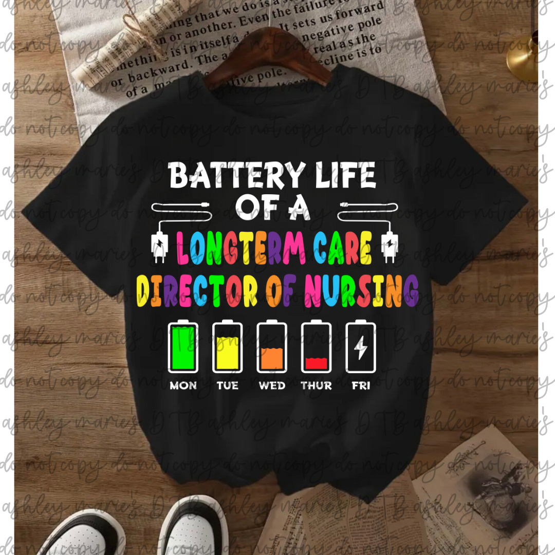 Battery Life of a Healthcare Worker Apparel