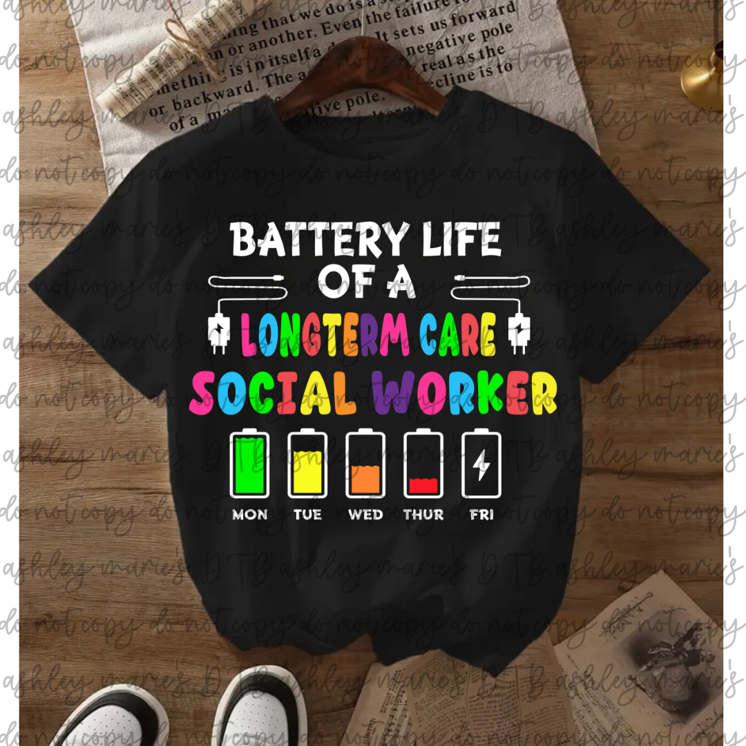 Battery Life of a Healthcare Worker Apparel