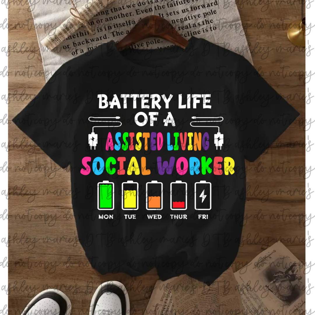 Battery Life of a Healthcare Worker Apparel