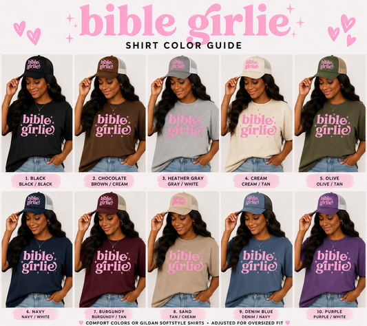 Bible Girlie Graphic T-Shirts – Custom Faith Based Wear