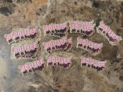 Boujee On A Budget- Hat Patch