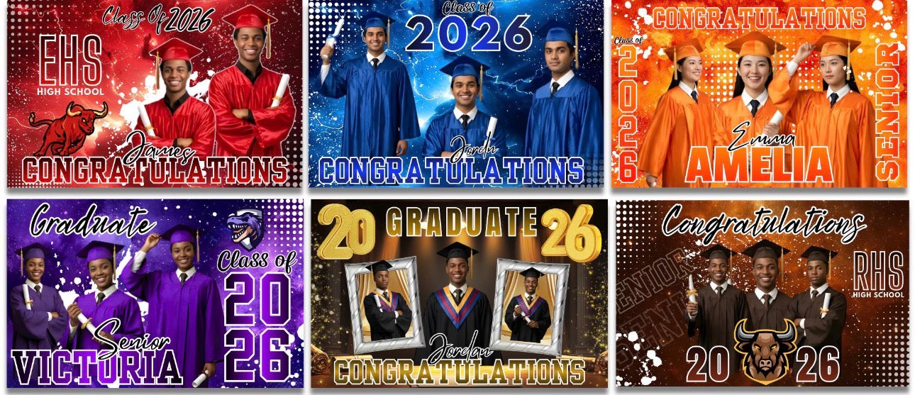 Custom Graduation Banner