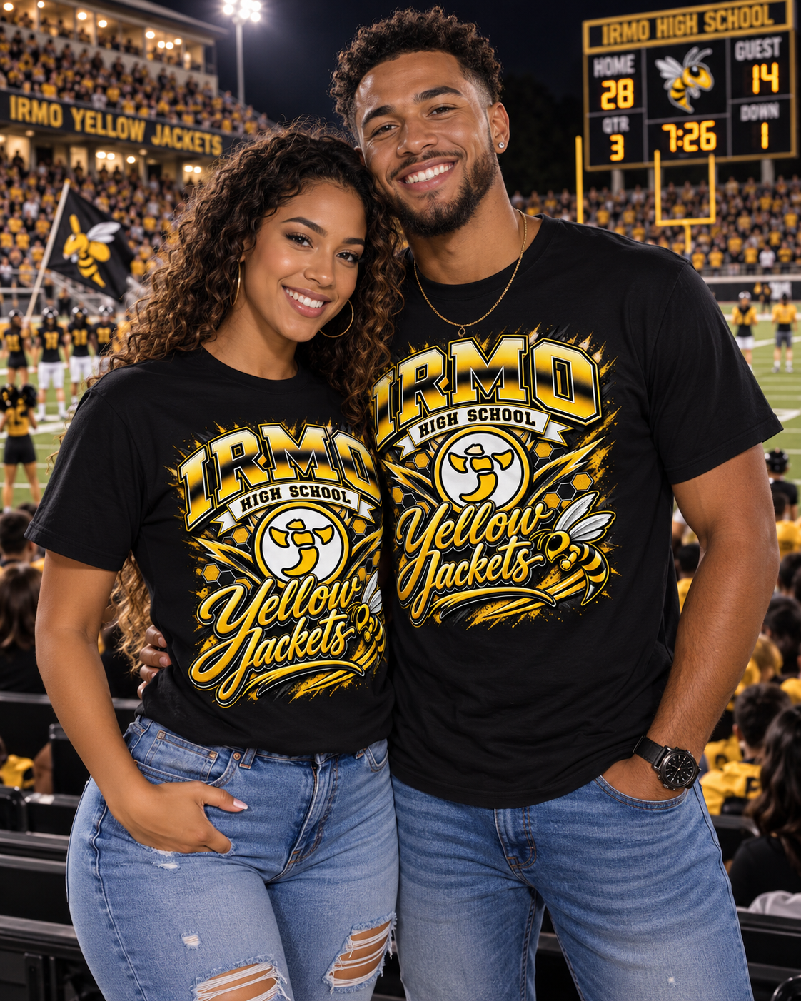High School Spirit/Homecoming Graphic T-Shirts – Custom High School Spirit Wear