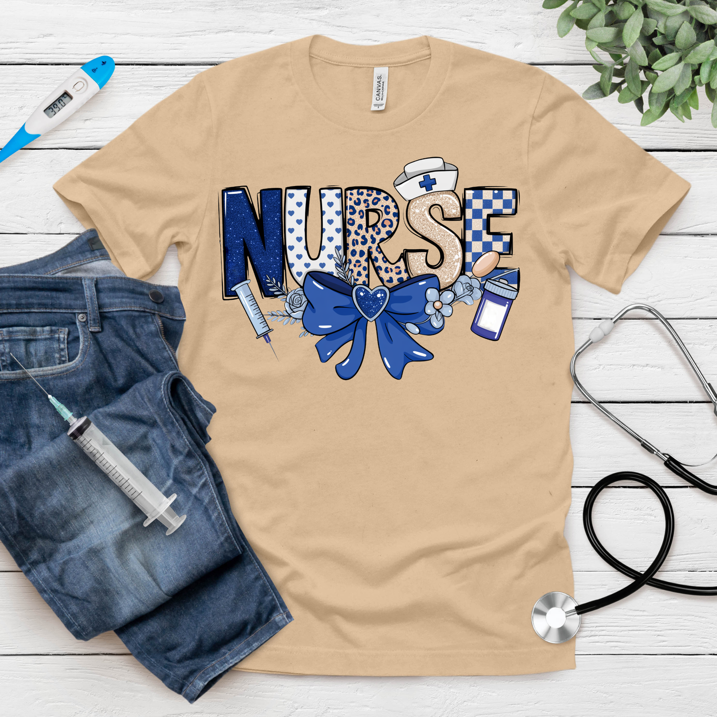 DTF- Preppy Nurse