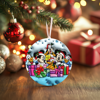 UV DTF-  Christmas Ornaments Cartoons (2"x2")