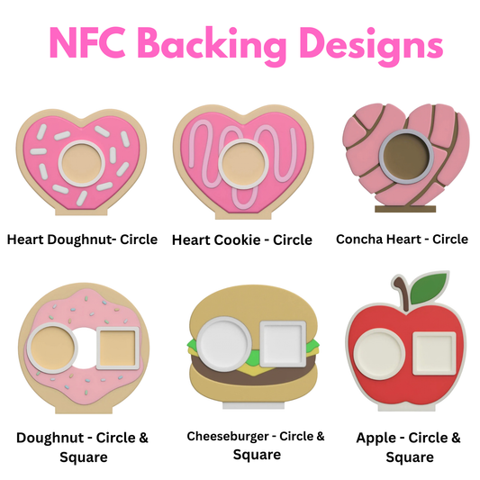 NFC Tap To Pay Follow Stands & Keychain Bundle