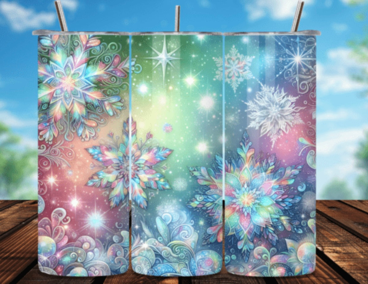 Sublimation Drinkware Wraps- Christmas Designs
