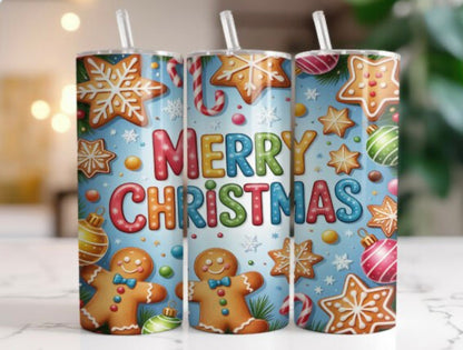 Sublimation Drinkware Wraps- Christmas Designs