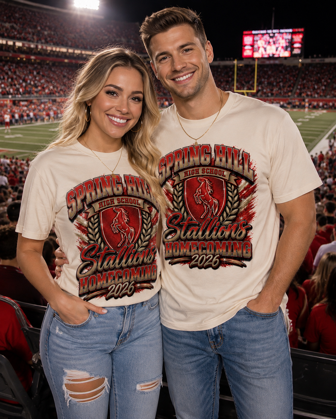 High School Spirit/Homecoming Graphic T-Shirts – Custom High School Spirit Wear